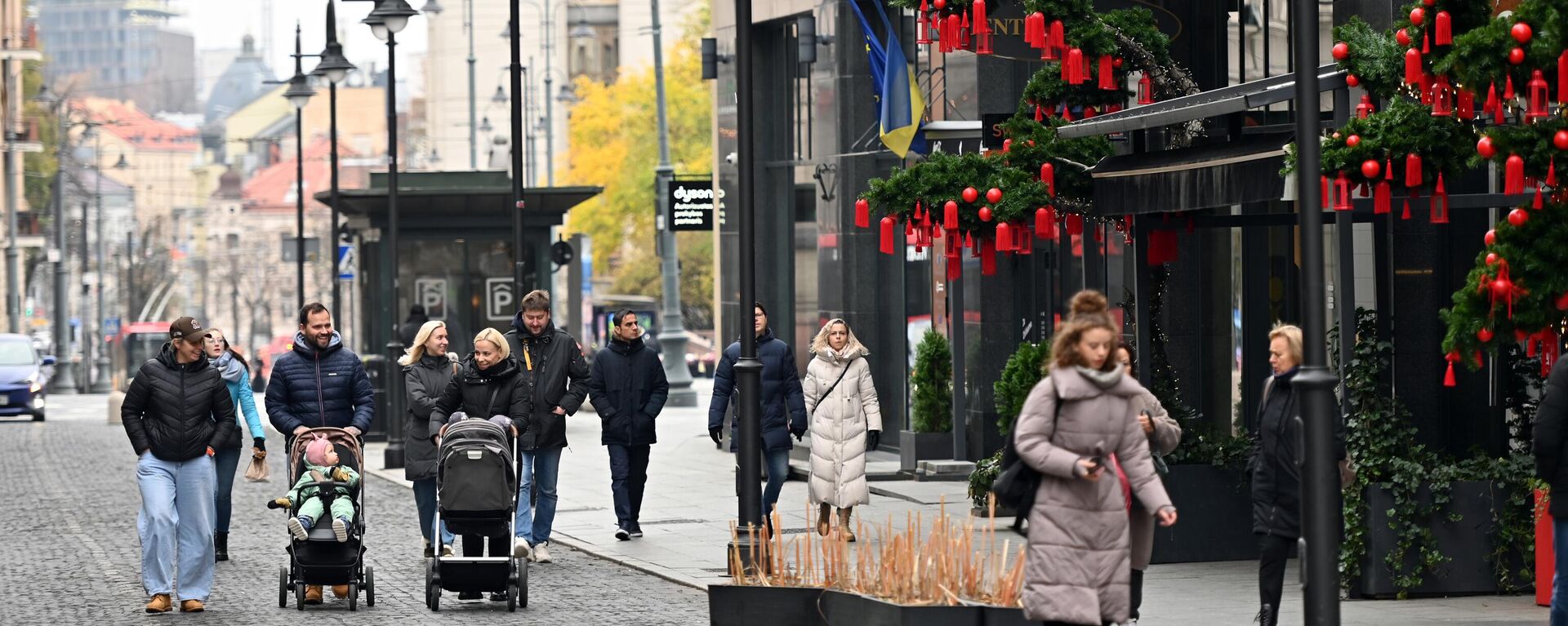 Поздняя осень в Вильнюсе  - Sputnik Литва, 1920, 25.10.2025