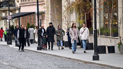Поздняя осень в Вильнюсе 