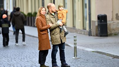 Поздняя осень в Вильнюсе 