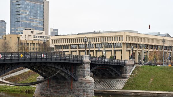 Вид на здание Сейма Литвы в Вильнюсе - Sputnik Литва