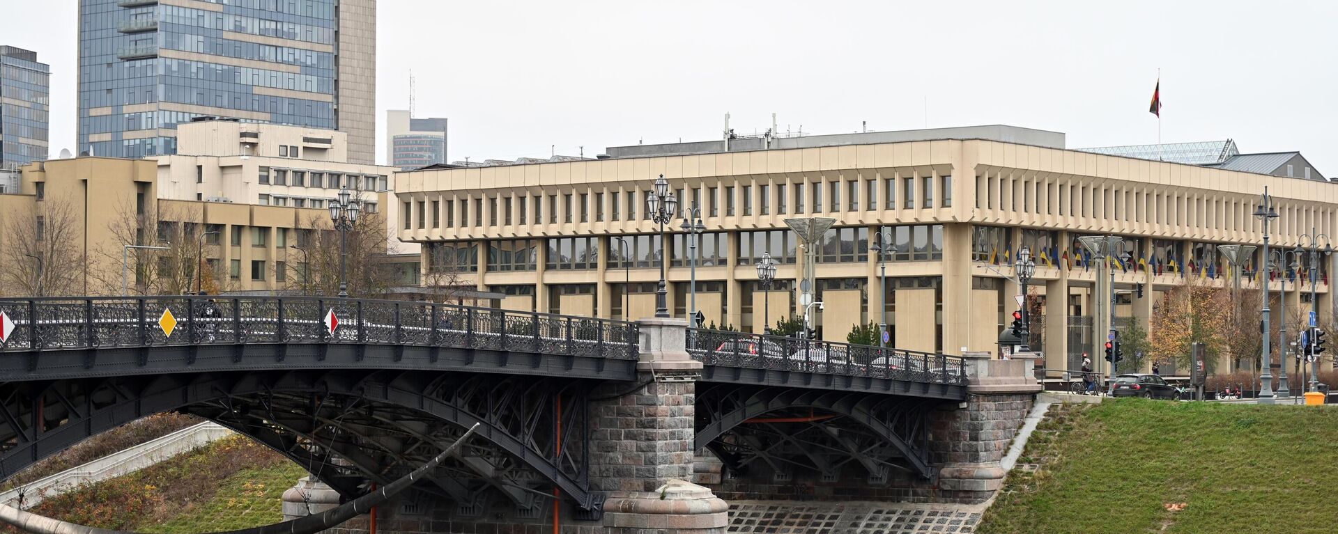 Вид на здание Сейма Литвы в Вильнюсе - Sputnik Литва, 1920, 11.06.2025
