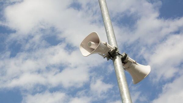 Громкоговорители системы оповещения населения, архивное фото - Sputnik Литва