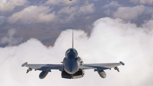 Летные тренировки Eurofighter Typhoon в Шяуляе - Sputnik Литва