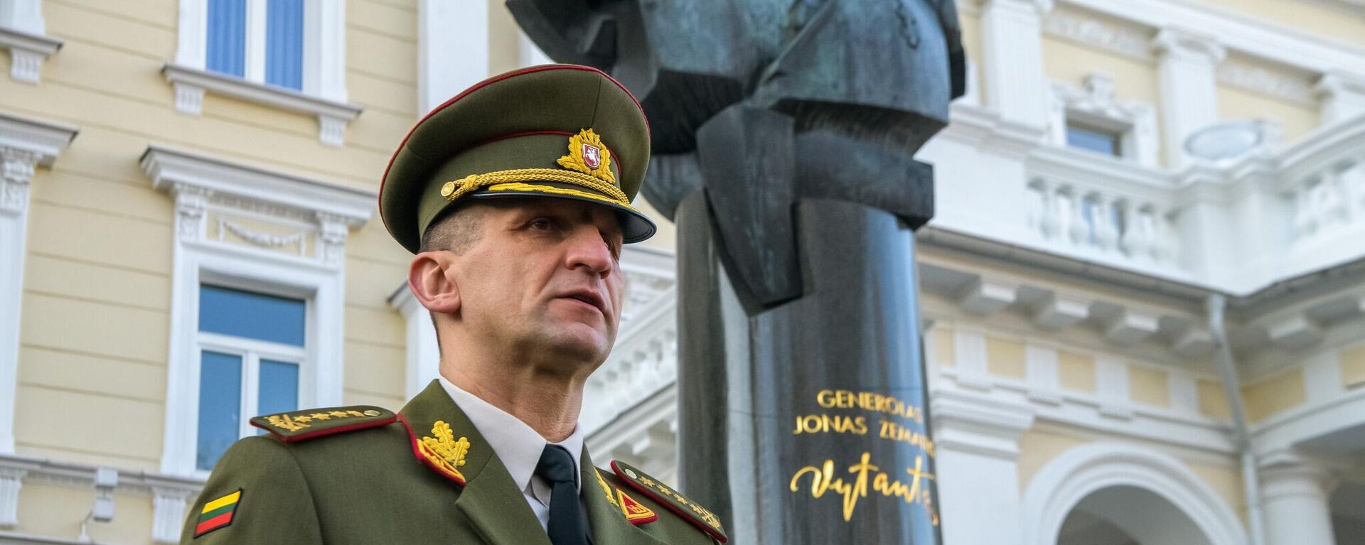 Главнокомандующий ВС Литвы Раймундас Вайкшнорас, архивное фото - Sputnik Литва, 1920, 29.04.2025