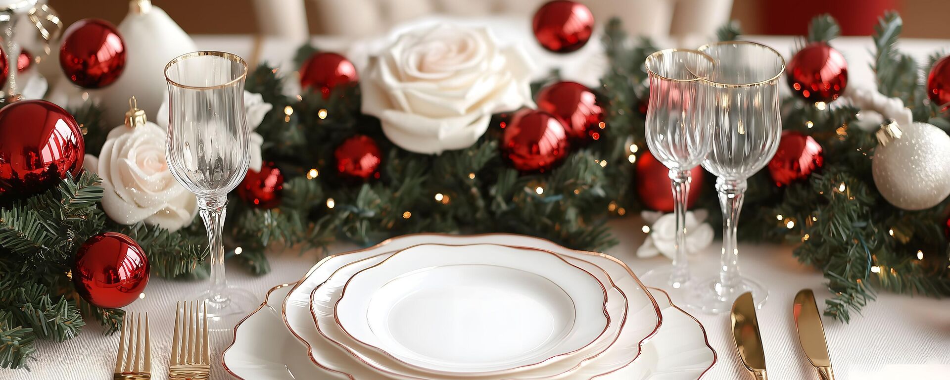 Украшение рождественского стола, архивное фото - Sputnik Литва, 1920, 14.12.2025