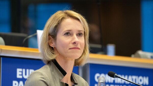 Верховный представитель Евросоюза по иностранным делам и политике безопасности Кая Каллас - Sputnik Литва