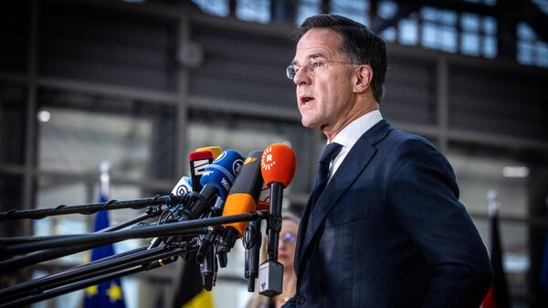 Генеральный секретарь НАТО Марк Рютте, архивное фото - Sputnik Литва