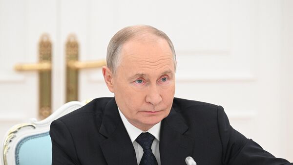 Президент России Владимир Путин - Sputnik Литва