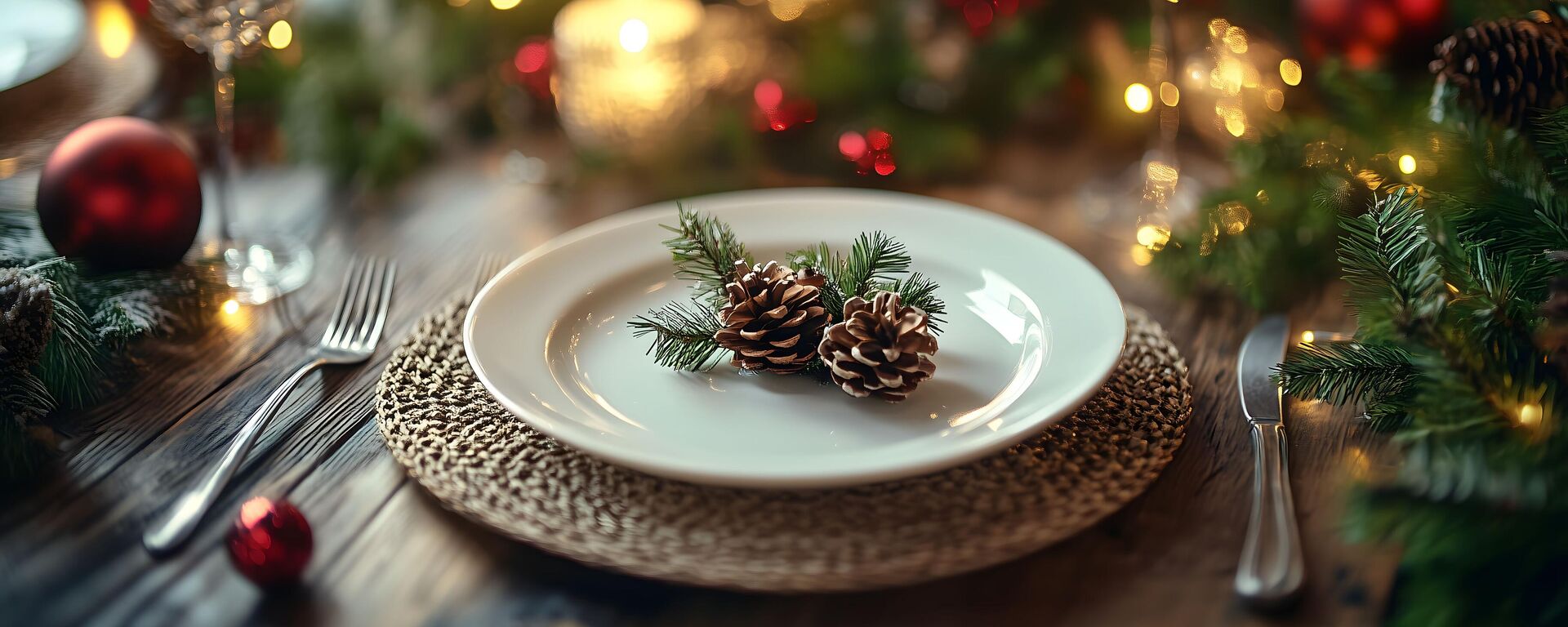 Украшение рождественского стола, архивное фото - Sputnik Литва, 1920, 23.12.2025