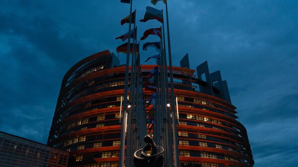 Здание Европарламента, архивное фото - Sputnik Литва