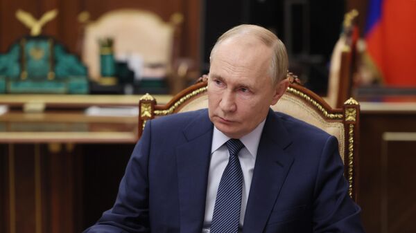Президент России Владимир Путин  - Sputnik Литва