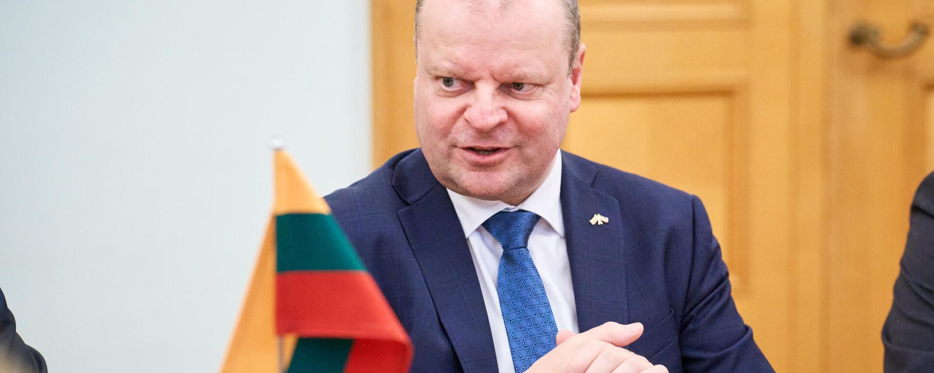Спикер Сейма Литвы Саулюс Сквернялис - Sputnik Литва, 1920, 30.07.2025