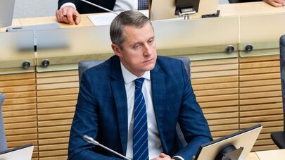 Депутат Сейма Литвы Жигимантас Вайчюнас, архивное фото