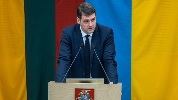 Лидер партии Заря Нямунаса Ремигиюс Жемайтайтис - Sputnik Литва