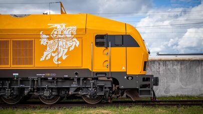 Грузовой локомотив ЛЖД, архивное фото