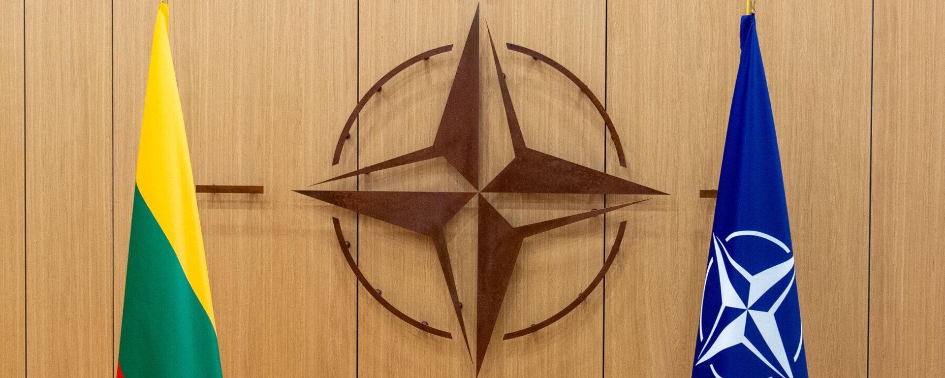 Флаги Литвы и НАТО, архивное фото - Sputnik Литва, 1920, 09.08.2025