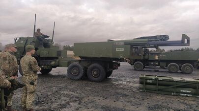 Литовские военные и обучаются управлению HIMARS 