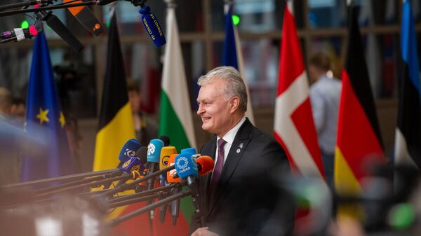 Президент Литвы Гитанас Науседа, архивное фото - Sputnik Литва