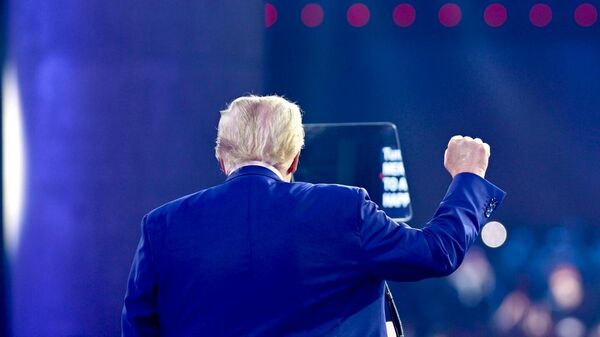 Президент США Дональд Трамп - Sputnik Литва
