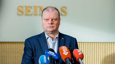 Спикер Сейма Литвы Саулюс Сквернялис, архивное фото