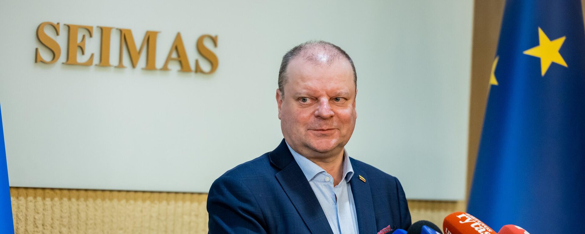 Спикер Сейма Литвы Саулюс Сквернялис, архивное фото - Sputnik Литва, 1920, 09.08.2025