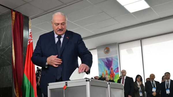 Президент Белоруссии Александр Лукашенко - Sputnik Литва