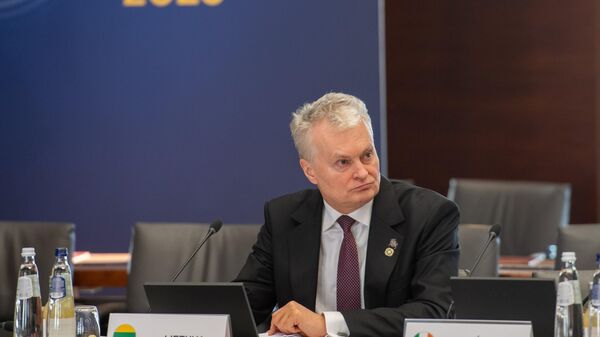 Президент Литвы Гитанас Науседа - Sputnik Литва
