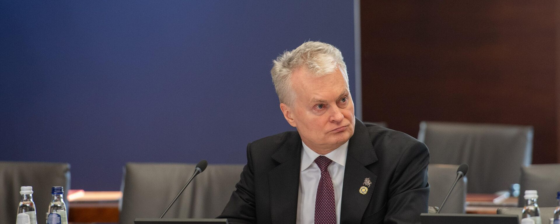 Президент Литвы Гитанас Науседа - Sputnik Литва, 1920, 02.03.2025