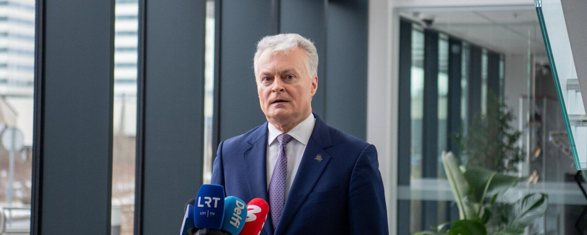 Президент Литвы Гитанас Науседа, архивное фото - Sputnik Литва, 1920, 20.08.2025