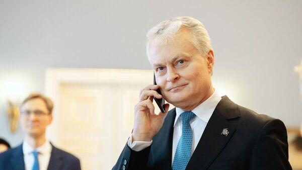 
Президент Литвы Гитанас Науседа - Sputnik Литва