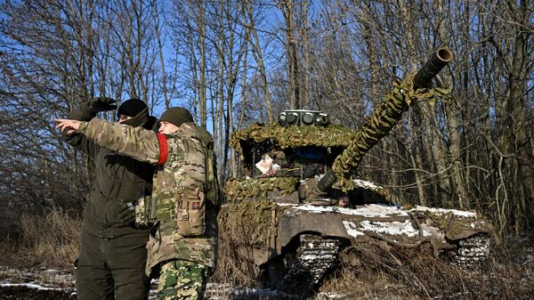 Военнослужащие ВС РФ в зоне СВО, архивное фото - Sputnik Литва