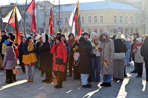 Молодежное шествие проходит в столице уже в девятый раз.  - Sputnik Литва