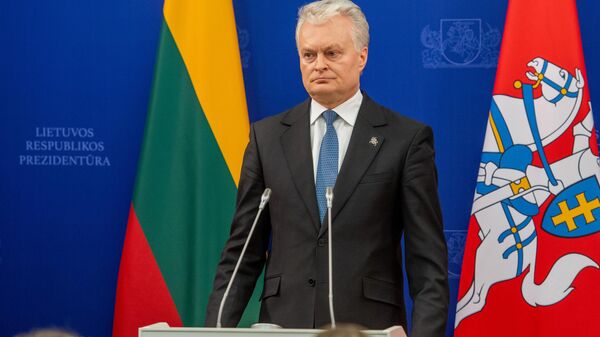 Президент Литвы Гитанас Науседа  - Sputnik Литва
