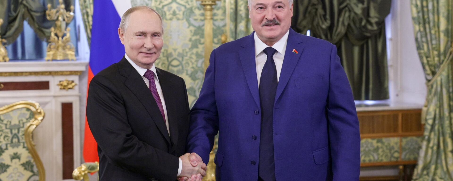 Встреча президента России Владимира Путина с президентом Белоруссии Александром Лукашенко - Sputnik Литва, 1920, 13.03.2025