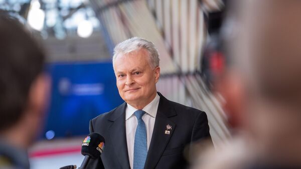 Президент Литвы Гитанас Науседа - Sputnik Литва
