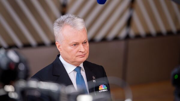 Президент Литвы Гитанас Науседа - Sputnik Литва