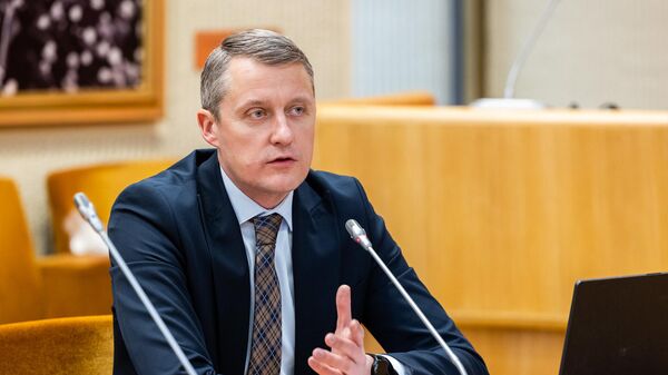 Министр энергетики Литвы Жигимантас Вайчюнас, архивное фото - Sputnik Литва