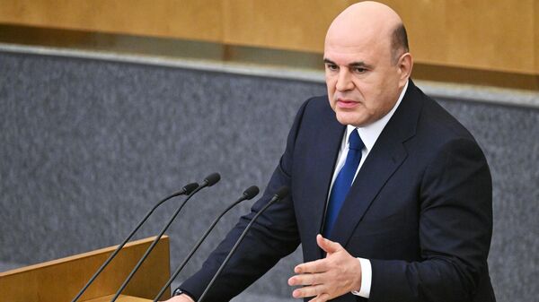 Председатель правительства РФ Михаил Мишустин - Sputnik Литва