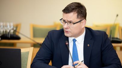 Бывший министр обороны, депутат Сейма Литвы Лауринас Касчюнас, архивное фото