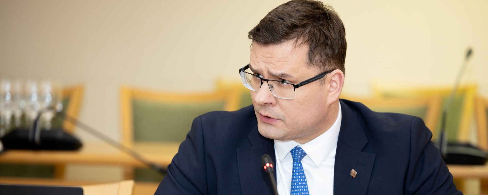 Бывший министр обороны, депутат Сейма Литвы Лауринас Касчюнас, архивное фото - Sputnik Литва, 1920, 14.04.2025