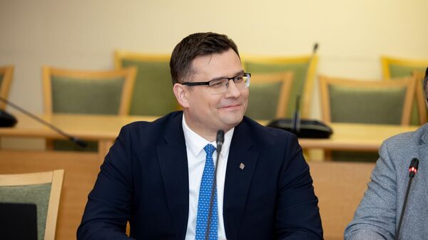Бывший министр обороны, депутат Сейма Литвы Лауринас Касчюнас, архивное фото - Sputnik Литва