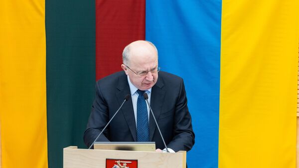Еврокомиссар от Литвы Андрюс Кубилюс, архивное фото - Sputnik Литва