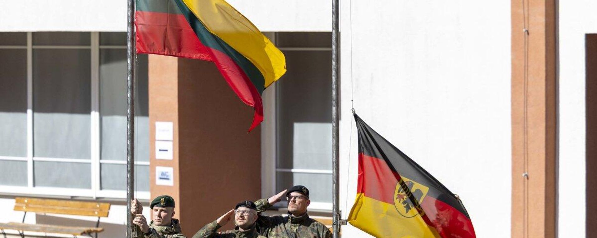 Бригада вооруженных сил ФРГ в Литве Бригада вооруженных сил ФРГ в Литве - Sputnik Литва, 1920, 08.09.2026