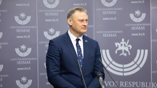 Директор Департамента государственной безопасности Литвы Ремигиюс Бридикис - Sputnik Литва