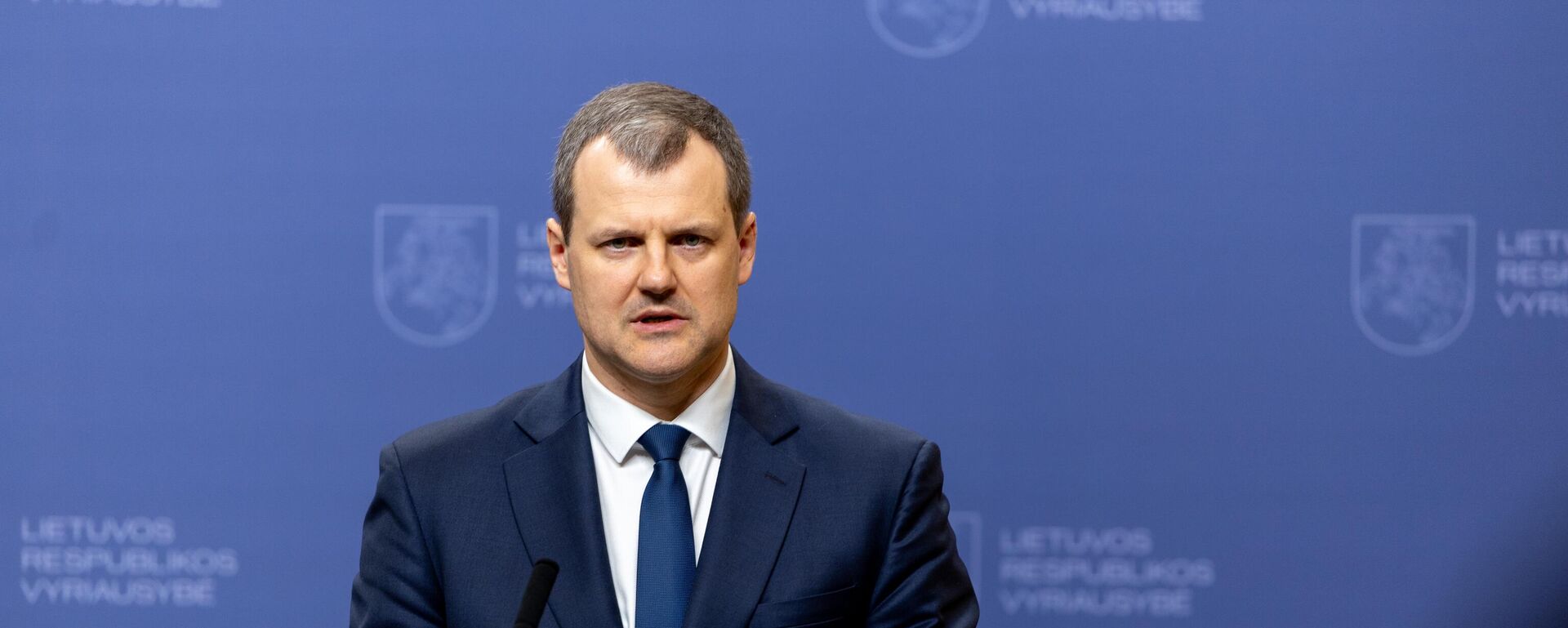 Премьер-министр Литвы Гинтаутас Палуцкас - Sputnik Литва, 1920, 01.08.2025