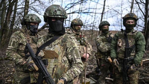 Военнослужащие ВС РФ, архивное фото - Sputnik Литва