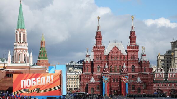 Военный парад, посвященный 79-й годовщине Победы в Великой Отечественной войне - Sputnik Литва