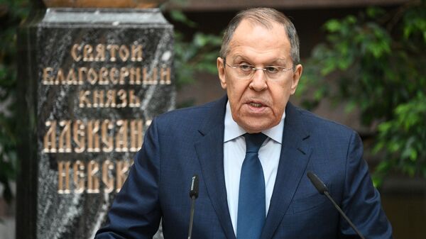 Министр иностранных дел РФ Сергей Лавров - Sputnik Литва