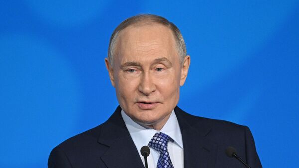 Президент России Владимир Путин  - Sputnik Литва