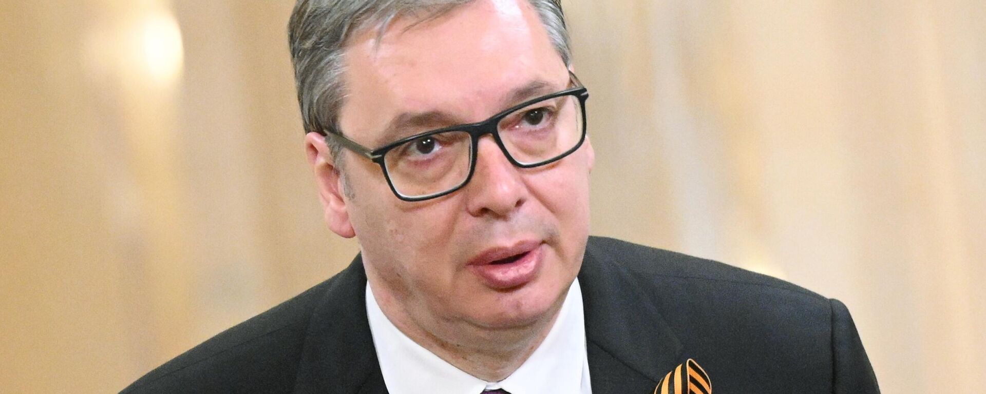 Президент Сербии Александр Вучич в Москве - Sputnik Литва, 1920, 09.05.2025